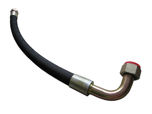 Black Wheel Loader Transmission Parts 07C0001 ZL50C.3.4 Hose