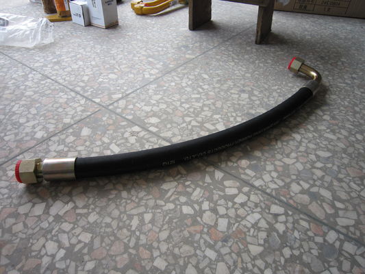 Black Wheel Loader Transmission Parts 07C0001 ZL50C.3.4 Hose