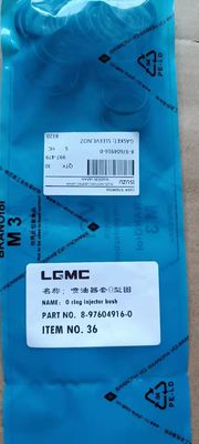 excavator  4HK1  	part	power system 	8-97604916-0		O ring injector bush