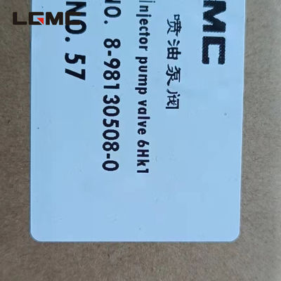 excavator   6Hk1	part	 power system	8-98130508-0		fuel injection pump valve
