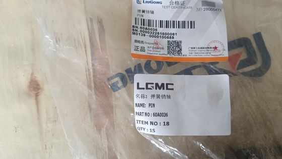 Genuine Wheel Loader Excavator Spare Parts 60a0036 Pin