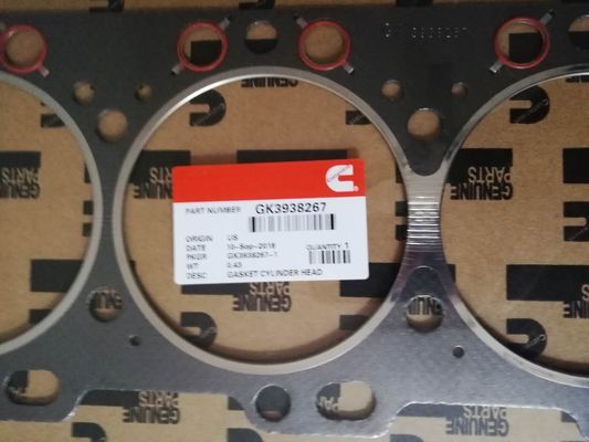 Construction Machinery Parts Diesel Engine Accessories Metals 3938267 Cylinder Head Gasket