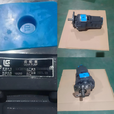11C2276 Gear Pump For LIUGONG Wheel Loader CLG856H / 856H MAX CLG855N / 855H CLG850H / 50CN CLG842H / 835H