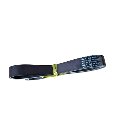 Yuchai D30-1307042A Fan Belt For LIUGONG Wheel Loader CLG836、CLG855、CLG856 CLG870H Yuchai Diesel Engine  YC4D80 / YC4D90 / YC4D100 / YC4D120