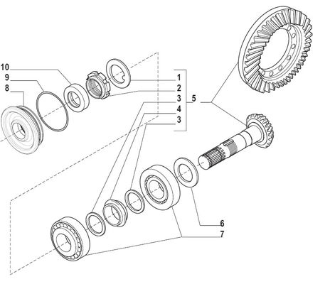 Backhoe Loader Stainless Steel Oil Seal SP110995