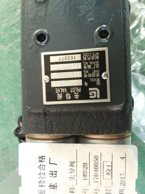 12C0019 Black Hydraulic Pilot Check Valve Wheel Loader Spare Parts