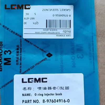 excavator  4HK1  	part	power system 	8-97604916-0		O ring injector bush