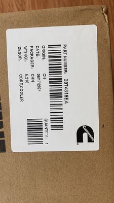 Construction Machinery Parts Mini Wheel Loader Accessories Engine Oil Cooler 3974815 Cooling Movement