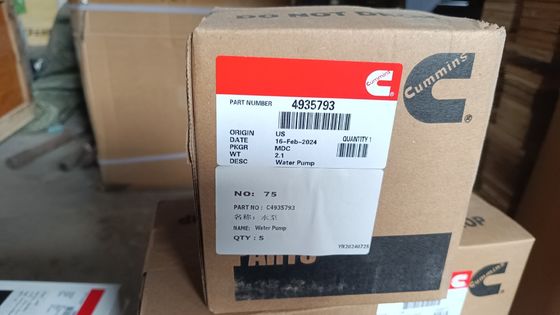 C4935793-Water Pump- For Liugong Excavator CLG920 CLG922 CLG923 CLG925 Excavator Filter