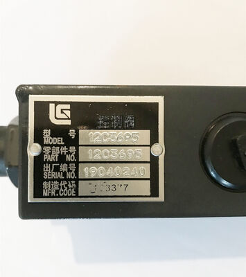 12C3695 Kontrol Valfi LIUGONG Lastik Tekerlekli Yükleyici CLG835 CLG855 ZL30E ZL50C CLG870H CLG890 İçin