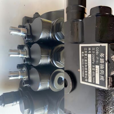 12C1251 Three-Way Manifold Valve For LIUGONG Forklift CPCD20 / CPCD25 / CPCD30 / CPCD35 CPD20 / CPD25 /