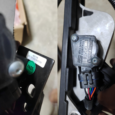 23C0312 Accelerator Pedal voor LIUGONG Wheel Loader CLG850H / CLG850、CLG855N / CLG855、CLG856H / CLG856、CLG862H / CLG862