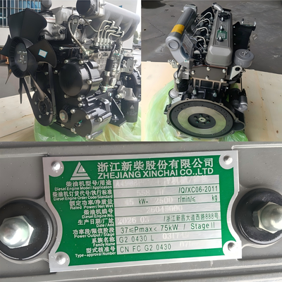 Xinchai OEM A498BPG Diesel Engine Assembly For Forklift CPCD30、K30、A30 Wheel Loader 926、928、930