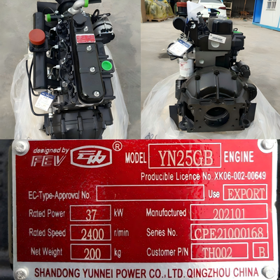 Yunnei YN25GB Diesel Engine Assy For Wheel Loader CLG816、CLG818、CLG820、LG818E、LG820、XG916、LW180、SEM616