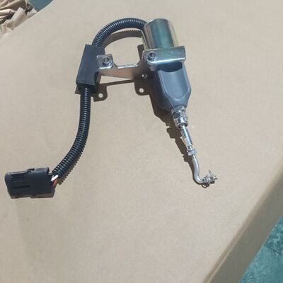 5304951 Fuel Shut‑off Solenoid Valve For Wheel Loader CLG870H、CLG886H、LG958L、LW700HV Engine Assy QSL9、QSL9.3、ISL9、ISL9.5
