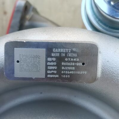 860633-0001 Turbocharger For WP12, WP13 Fuel-injected Engines